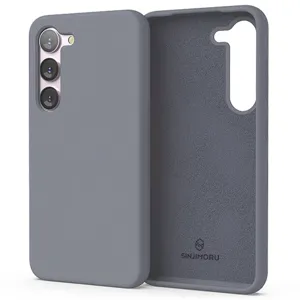 신지모루 소프트그립 실리콘 컬러 휴대폰 케이스